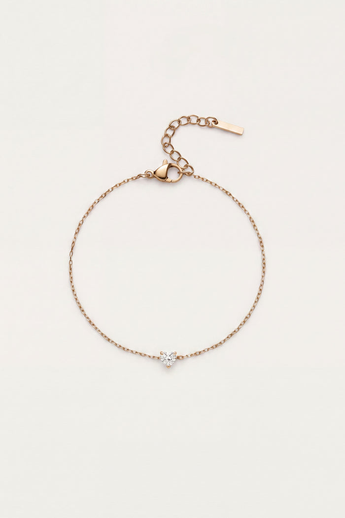 Heart Stone Bracelet